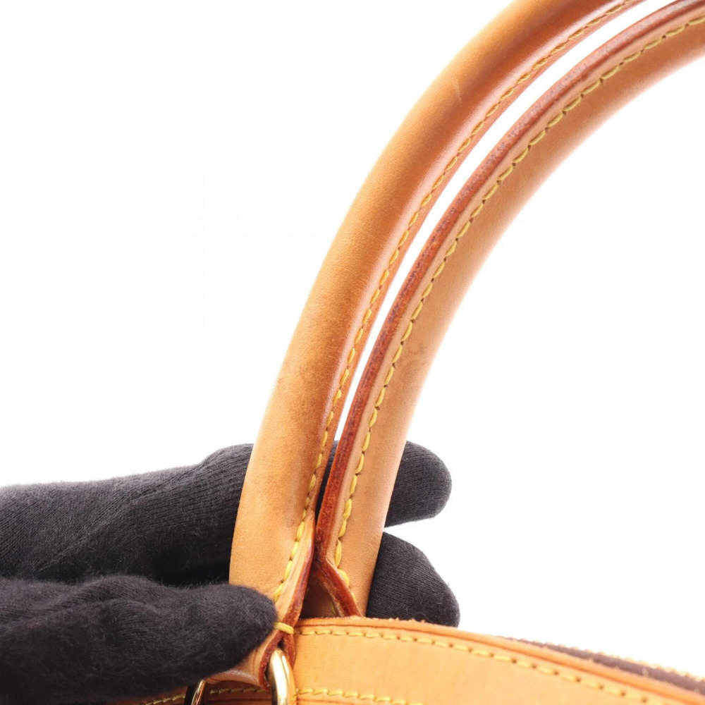 LOUIS VUITTON Brown Monogram Leather Bag - Picture 10 of 16